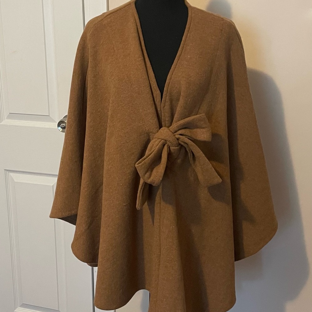 Nordstrom Brand Belted Wrap Cape Coat. One Size Fits All- Brand New, Never Worn